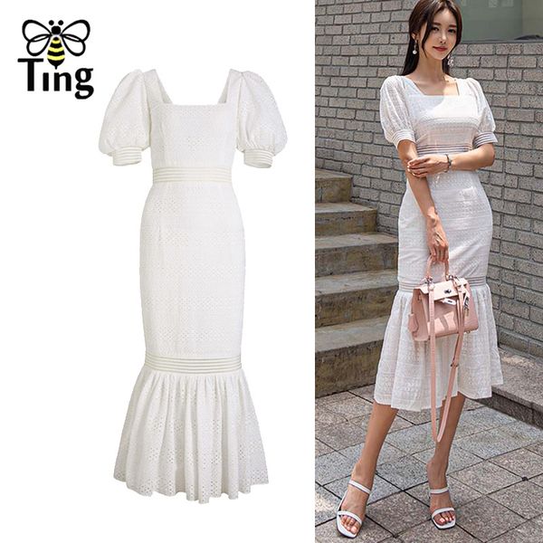 

victorian vintage square neckline elegant white mermaid party night dresses egirl hollow cut out longa festival elbise 210513, Black;gray