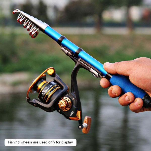 

boat fishing rods 1m-2.1m rod combo spinning reel set short travel stick carp bass pike feeder full kit tool