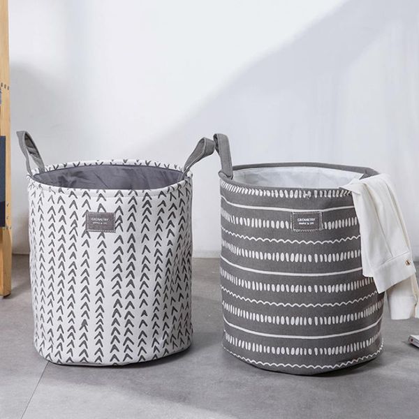 

thick laundry basket home clothes storage hamper decoration kids toy organize bucket & organization