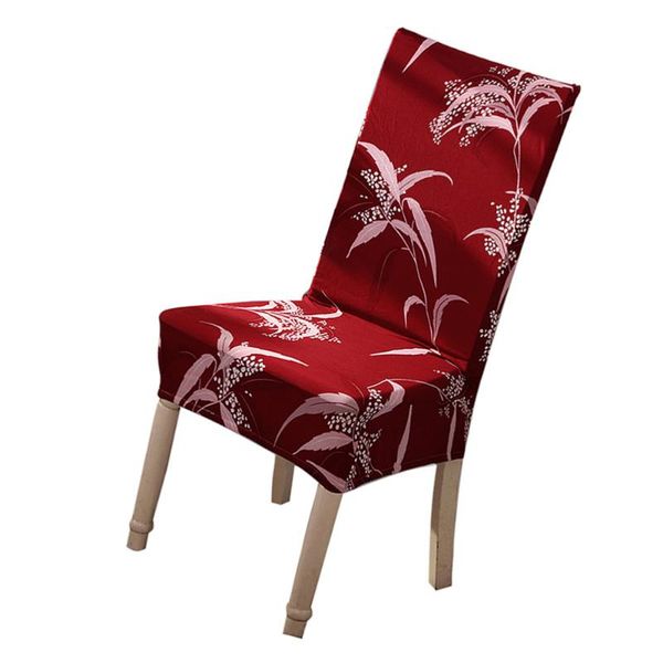 

chair covers silk dining cover elegant printed stretch slipcover removable washable protector room restaurant b
