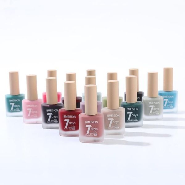 

nail polish 15ml frosted no-baking nude gel decorations waterproof manicure base coat lacquer varnishes wholesale