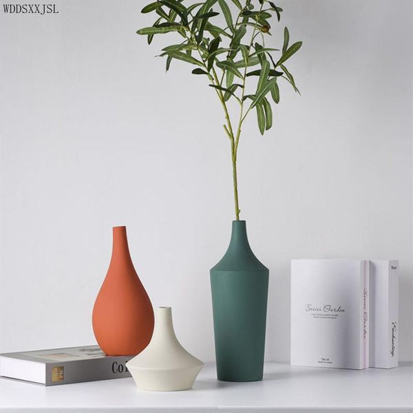 

vases wddsxxjsl modern simplicity fine ceramic vase colorful painting living room dining table flower arrangement home decoration