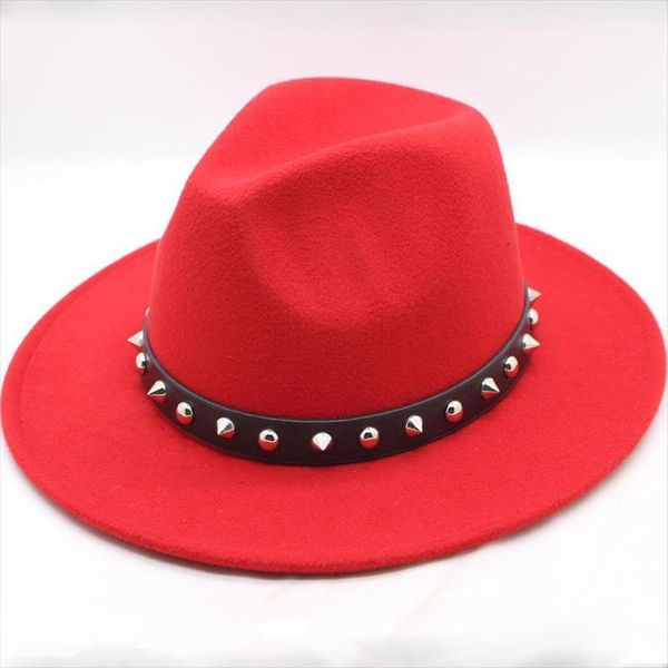

wool wide brim fedora pure felt bowler hat dome bucket for women british feminino jazz church vintage men, Blue;gray