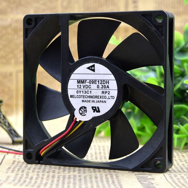 

computer speakers original mitsubishi mmf-09e12dh 9015 12v 0.20a inverter cooling fan 9cm