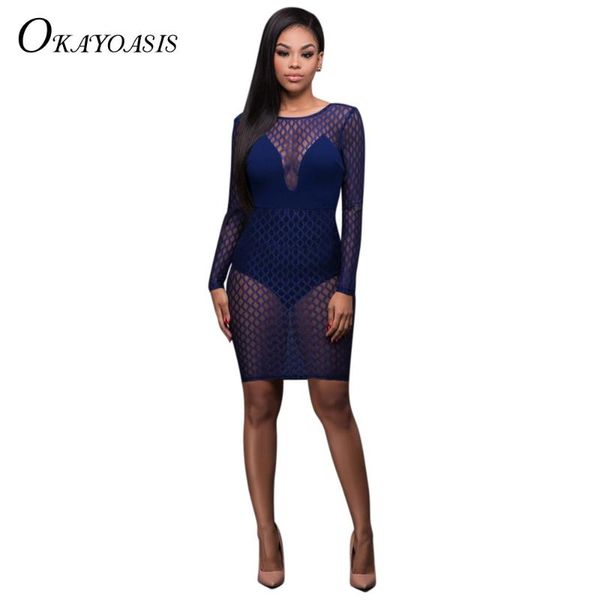 

casual dresses okayoasis 2021 fashion women clothing solid plaids style perspective patchwork club wear dress, Black;gray