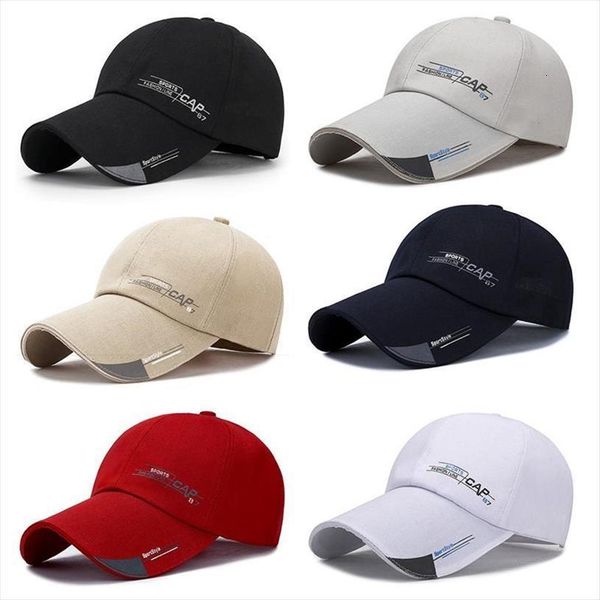 

long brim baseball cap mens sun visor hat quick dry waterproof sport duck tongue outdoor space, Blue;gray