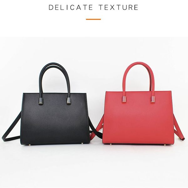 

womens totes bag casual solid color design lady bags retro large-capacity leather tote fashion handbag
