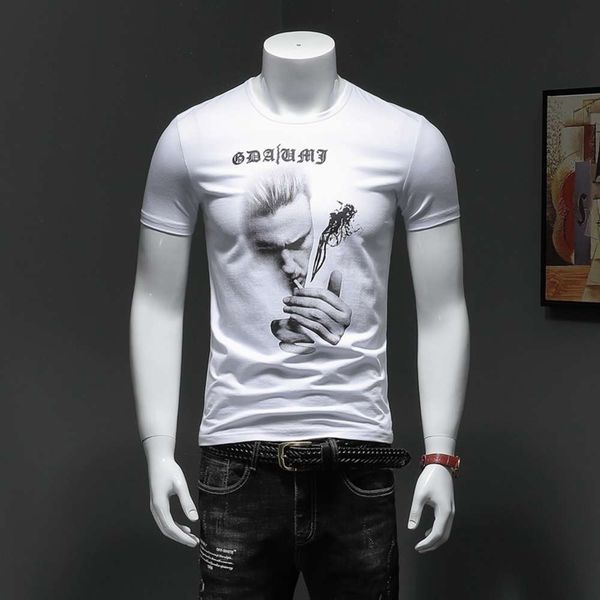 

summer 2021 polo shirt 0 short men's sve half cotton t-shirt, White;black