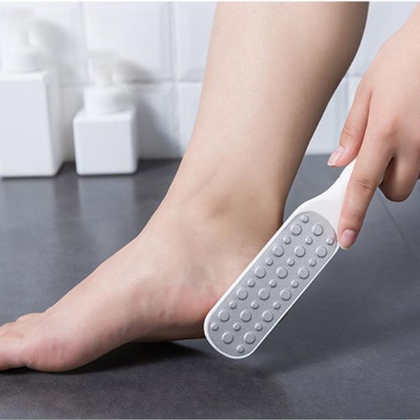 

1pcs double side foot file professional rasp heel grater hard dead skin callus remover pedicure bath accessory set