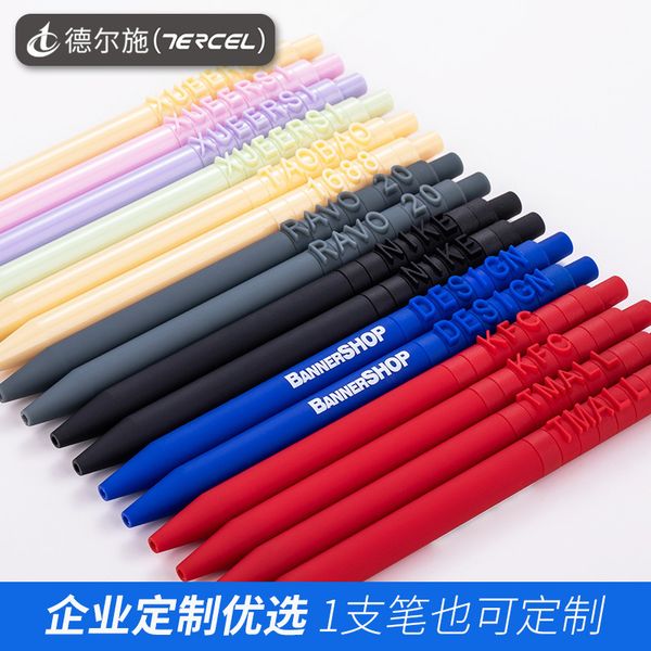 

painting pens tiktok diy color neutral water pen, creative gift pen, Black;red