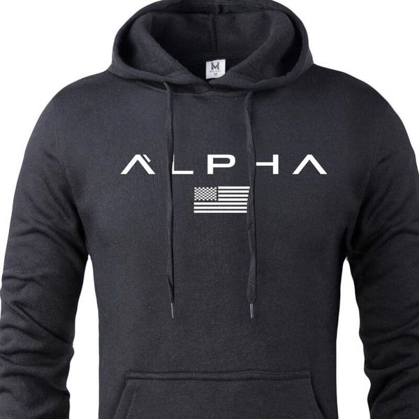 

luxury brand hoodie autumn and winter active sweatshirts men letter printing letters clothing men, Black