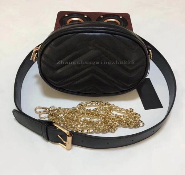 

woman waist bags cross body bumbag fanny packs women chain shoulder bag lady leather chest pack purse