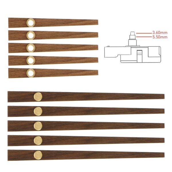 

wall clocks 5 sets clock wood pointer needle diy hand