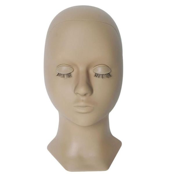 

false eyelashes detachable head mold, double eyelid model, realistic wholesale silicone mannequin practice, eyelash extension fake x3f2