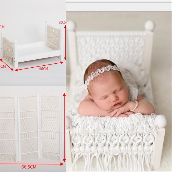 

newborn pgraphy props furniture vintage hand-woven tassel bed screen baby boy girl p props for p shoot accessories 750 x2