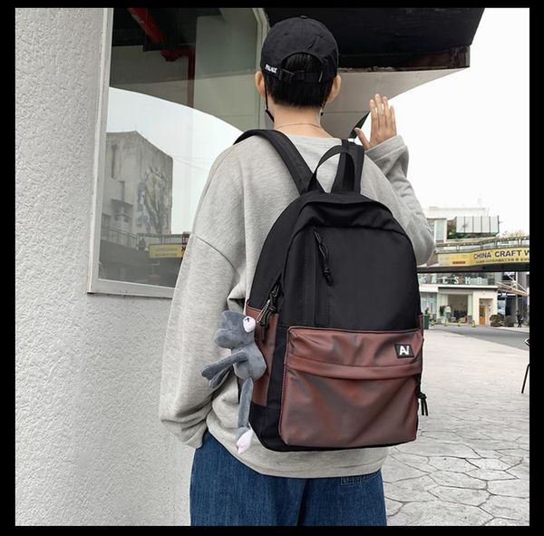 

backpack ytx1072 2021 l niche men's campus simple travel bag