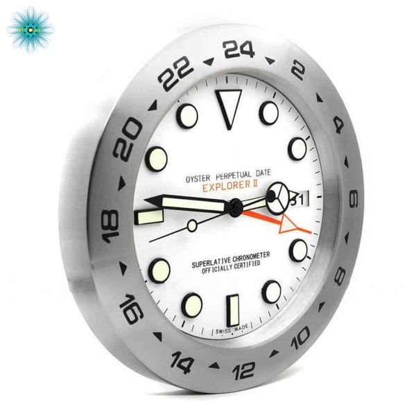 

large luxury wall clock watch shape wall clock metal gift x0726