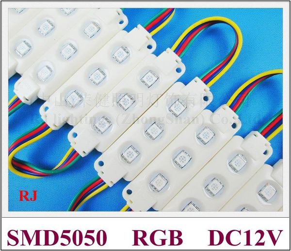 

injection rgb led module smd waterproof advertising light dc12v 0.72w 3 ip66 modules