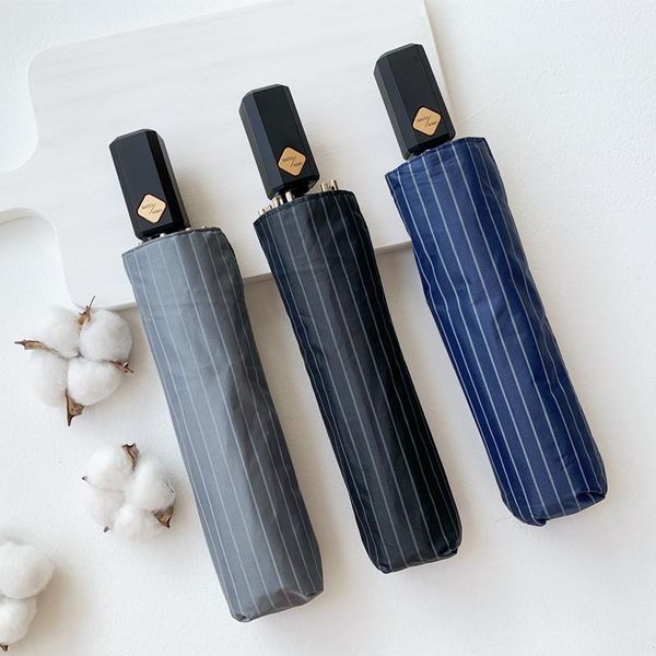 

umbrellas retro black big women umbrella parasol automatic business garden golf windproof outdoor sonnenschirm rain gear by50bu