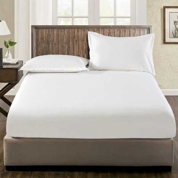 

sheets & sets one fitted sheet 1000 tc 100% egyptian cotton queen super king size white beige silvery blue pink colors 1 piece customize gu4