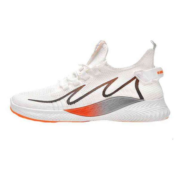 

2021 autumn men's shoes wo fashion lovers breathable mesh wo running casual sports, Black