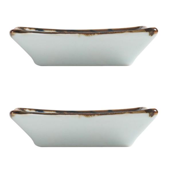 

dishes & plates 2pcs condiment relish creative hand-painted sauce vinegar