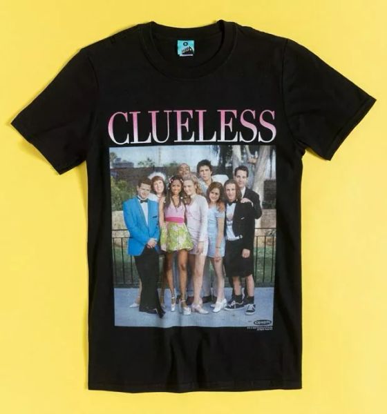 

official clueless gang black t-shirt, White;black