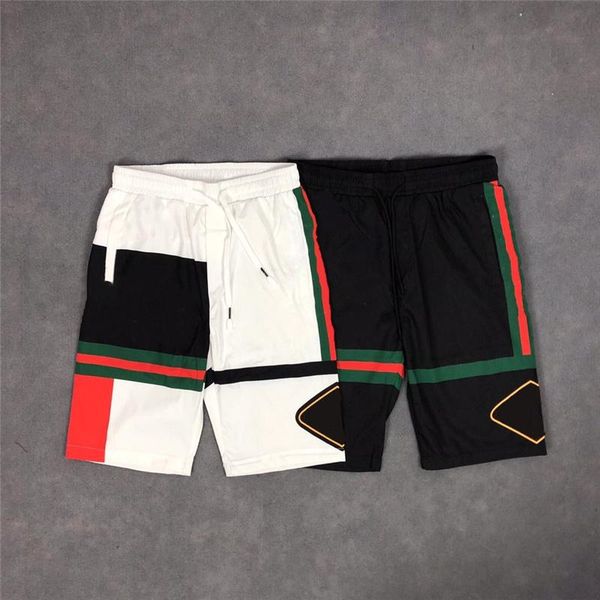 

famous designer men's and women's shorts five-point pants trendy hair stylist design summer comfortable cotton letter print patter, Black