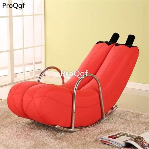 

prodgf 1 set banana shape leather swing chair camp furniture