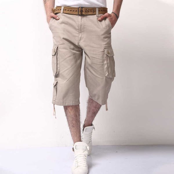 

summer tooling shorts large medium men's beach pants origin, White;black