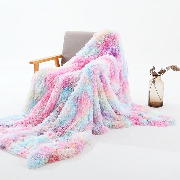 

blankets shaggy throw blanket soft long plush bed cover fluffy faux fur bedspread for beds couch sofa
