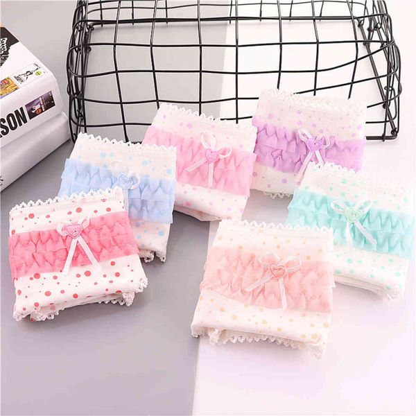 

underwear lace layers of cake lovely cotton 1105, Black;pink