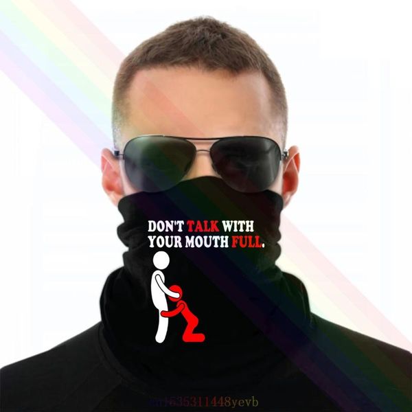 

hats, scarves & gloves sets don't talk with your mouth full 2021 est headband scarf bandana neck warmer unisex, Blue;gray