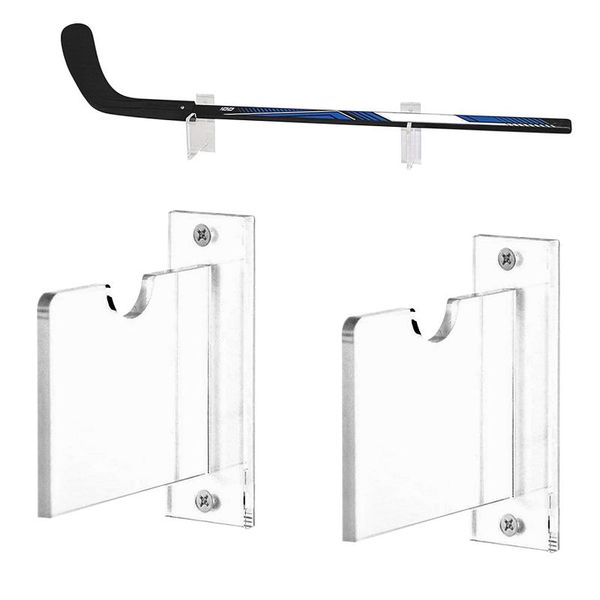 

hockey stick display stand acrylic wall mount clear ice supports bracket holder horizontal hanger tool complete set of clubs