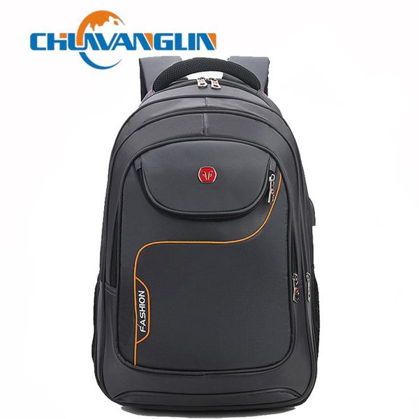 

backpack chuwanglin fashion men's casual 15.6" lapbackpacks business travel bags large capacity school mochila e90204