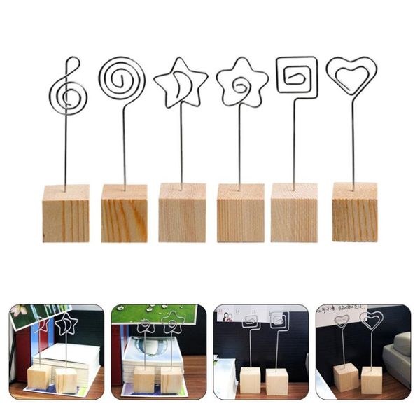 

clothing & wardrobe storage 6pcs useful message note clips interesting deskpo display clamps