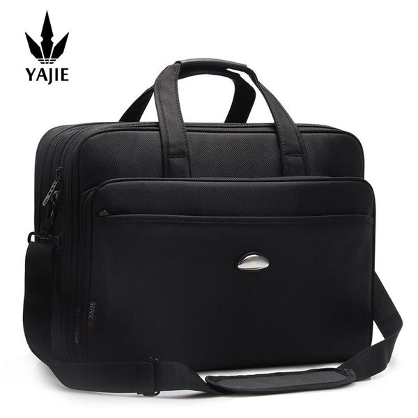 

briefcases large capacity briefcase bag men business 17 inch lapshoulder bags canvas handbags notebook messenger