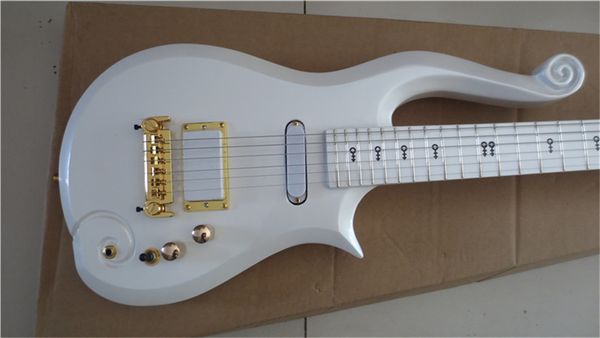 

yellow prince cloud guitar electric guitar sperm symbol inlaid hand