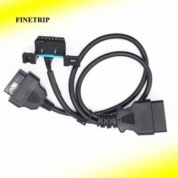 

diagnostic tools 1 to 2 obd2 obd ii y connector cable adapter splitter for all cars high performance coupleur car repair