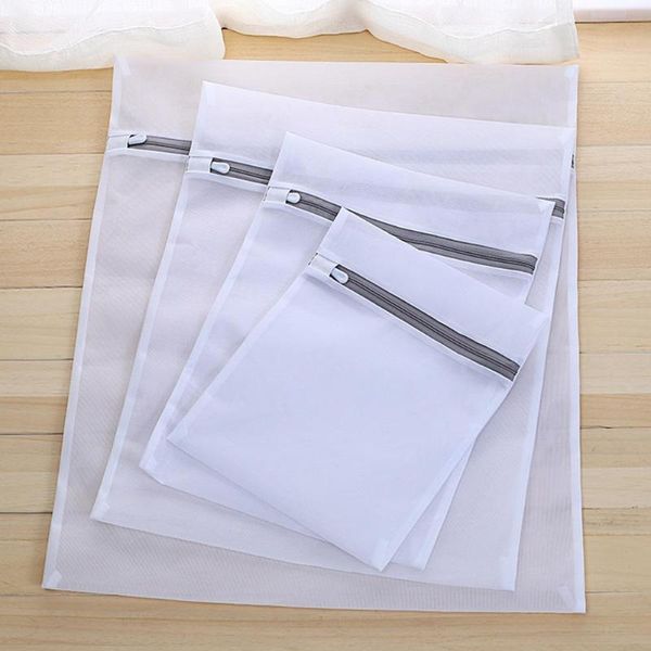 

laundry bags thick fine mesh bag anti-winding anti-deformation wash clothes for home