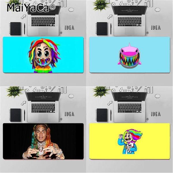 

mouse pads & wrist rests maiyaca 6ix9ine gooba natural rubber gaming mousepad desk mat large pad keyboards