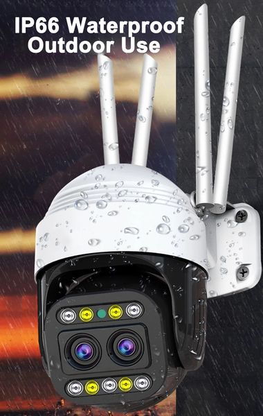 

with camera wi-fi street 1080p dual lens wifi outdoor ip 360 yosee