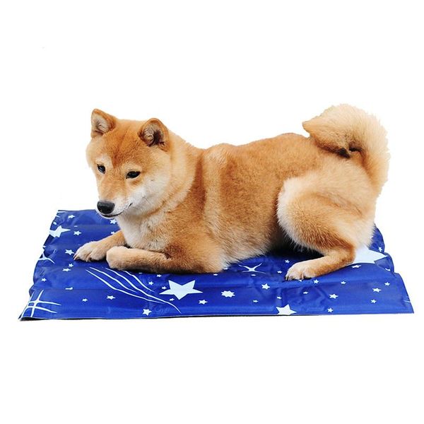 

venxuis summer print pet cat dog sleeping mat cute self cooling cold pad ice cushion for big small kennels & pens