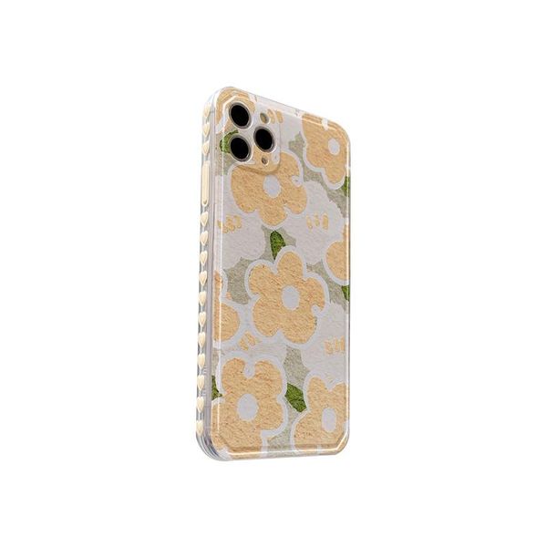 

cell phone pouches side love flowers case on for 11 12 pro max 8 7 plus xr xs x mini se 2021 shockproof soft silicon back cover