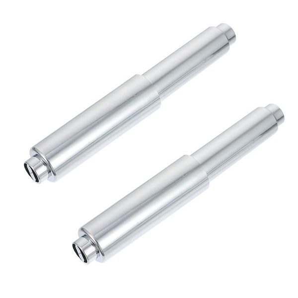 

toilet paper holders 2 pcs roll shaft core spring tissue rod retractable stick