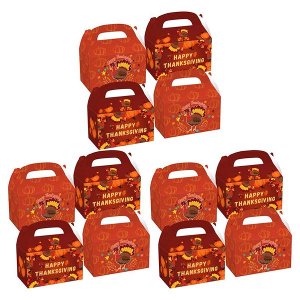 

gift wrap 12pcs thanksgiving storage pouches candy holders (assorted color)