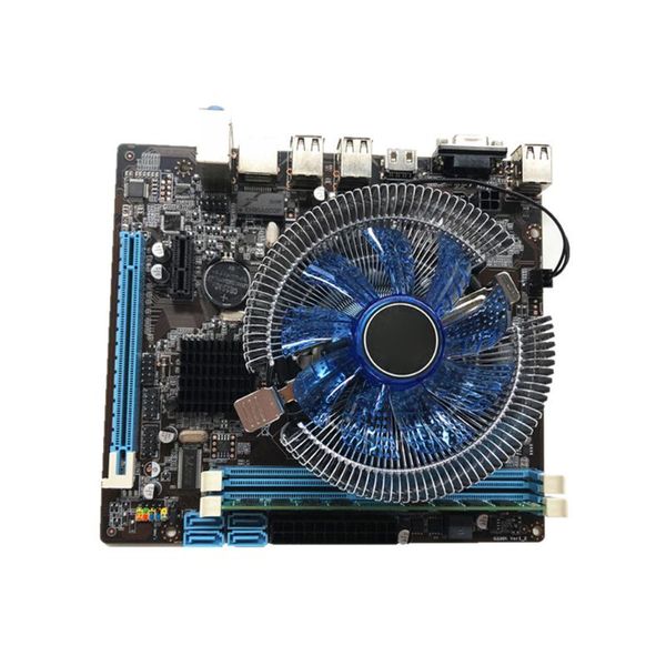 

motherboards 1set hm55 deskcomputer motherboard i3 lga 1156 4g memory cooler fan atx mainboard game assembly kit