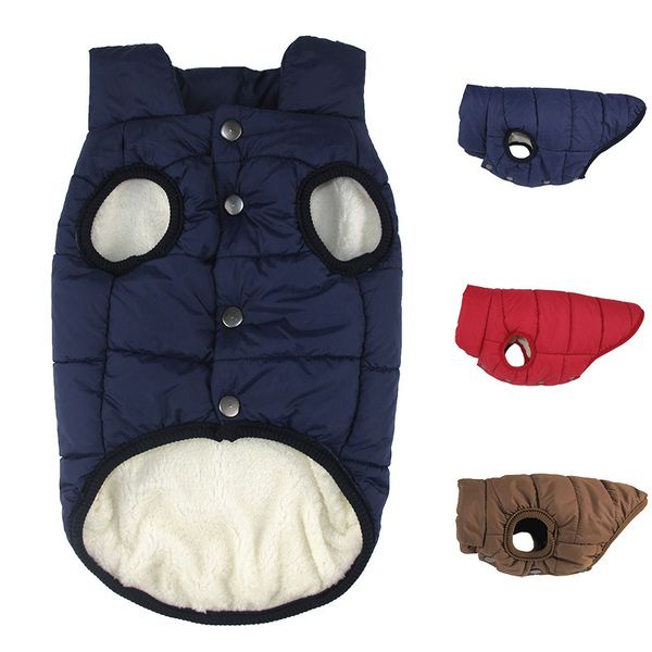 

big dog vt autumn winter pet cloth thickened cotton coat