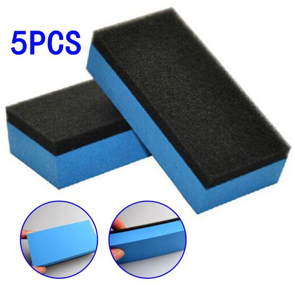 

car sponge set coating sponges kit replacement 5pcs 7.5*5*1.5cm applicator
