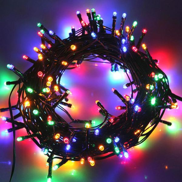 

strings christmas decorations 22m 200led 8 modes remote garden decoration solar light outdoor fairy string lights wedding garland